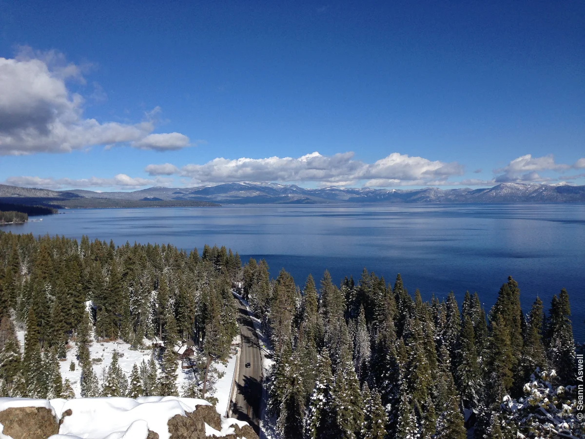 January in Tahoe