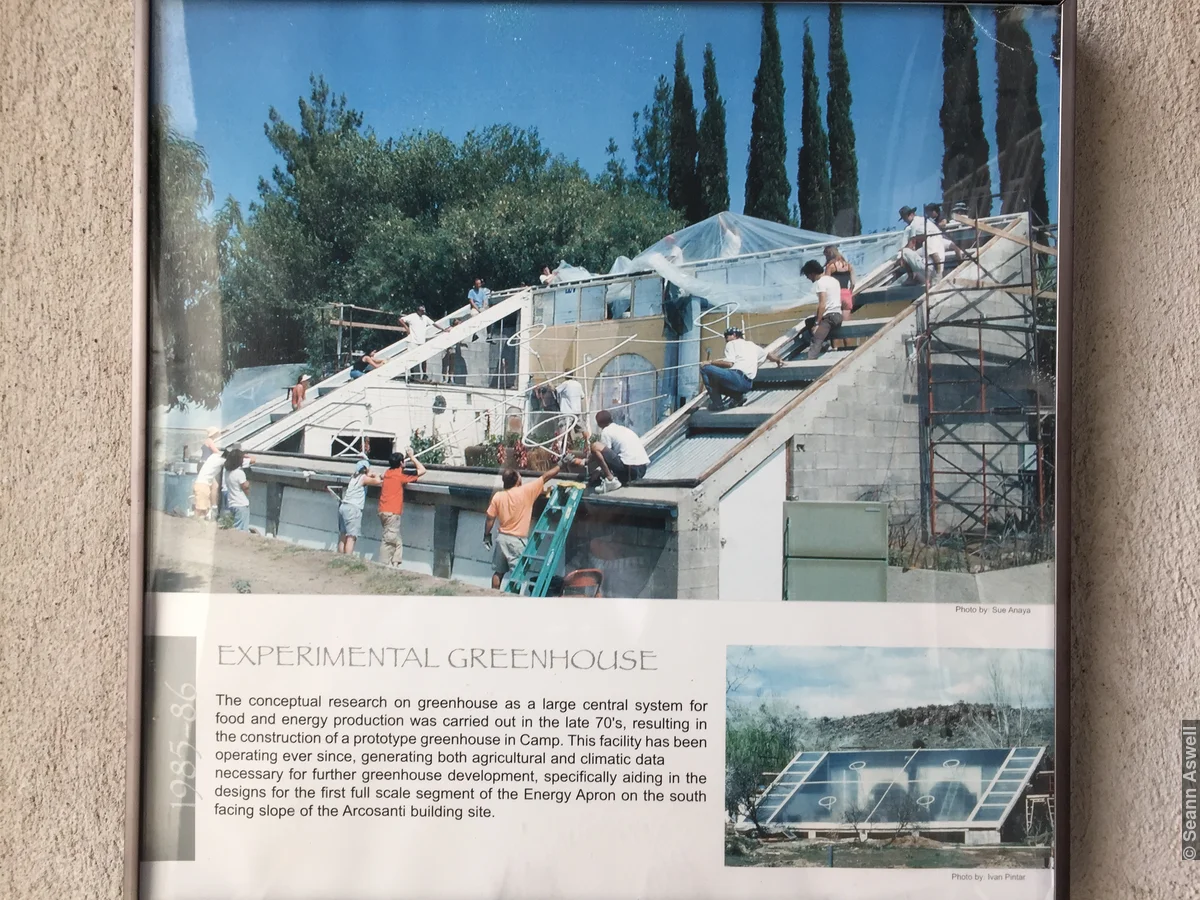 Arcosanti Greenhouse