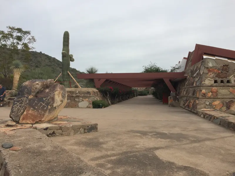 Taliesin Long Walkway