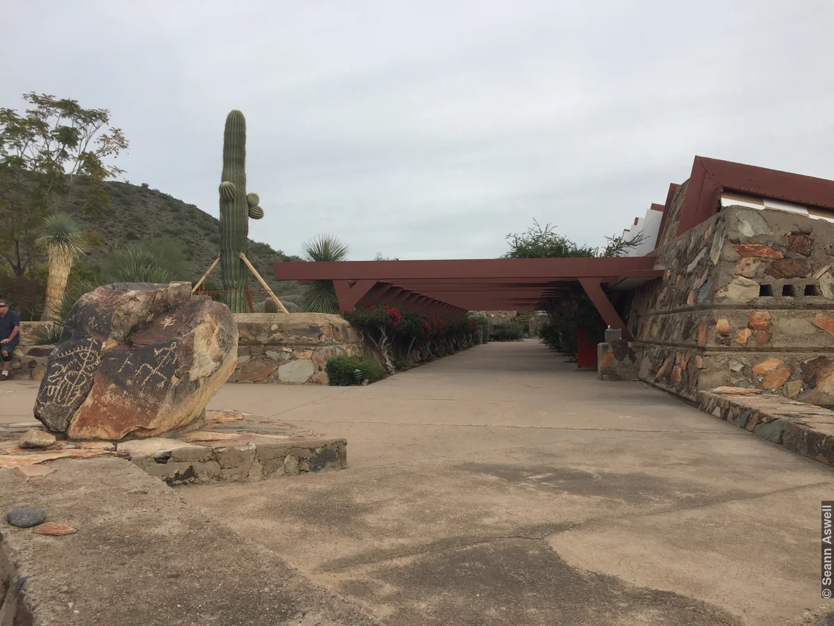 Taliesin Long Walkway