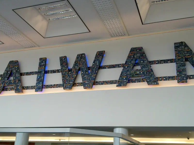 Taiwan Airport Sign
