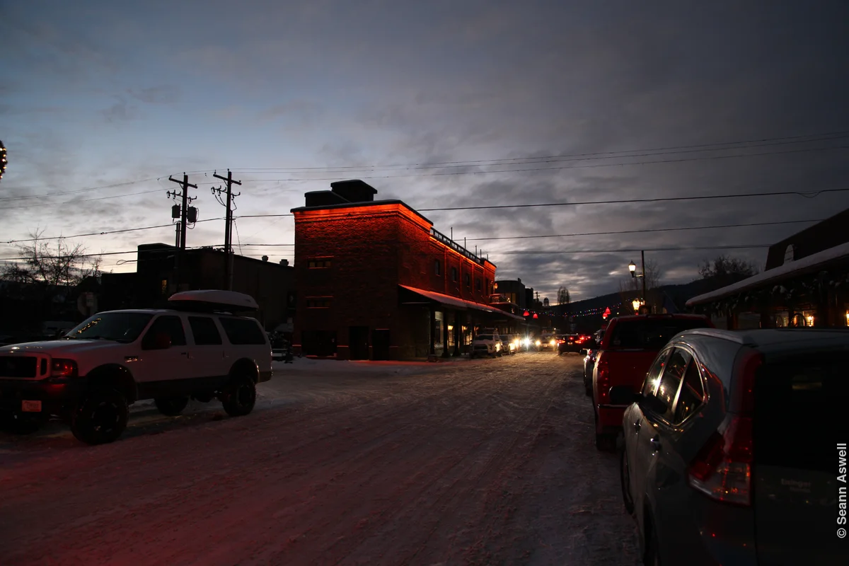 Whitefish at Night